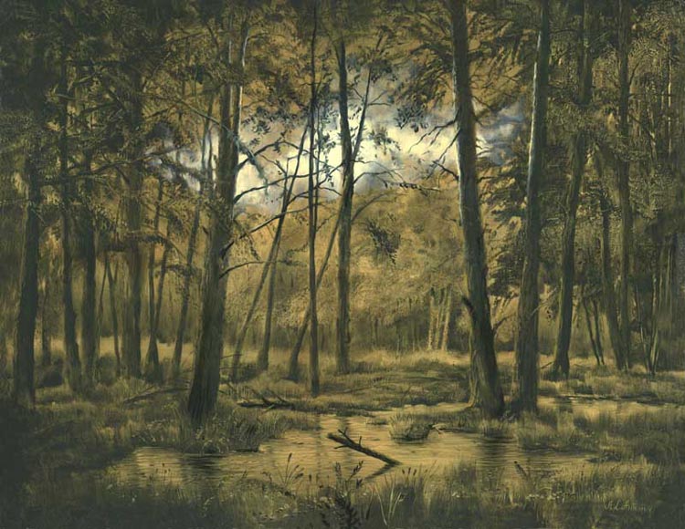 Tree Oil Paintings On Canvas
